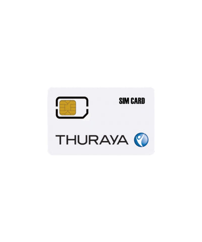 Thuraya Prepaid Marine Voice Fixed (MVF) SIM Card with 500 Units